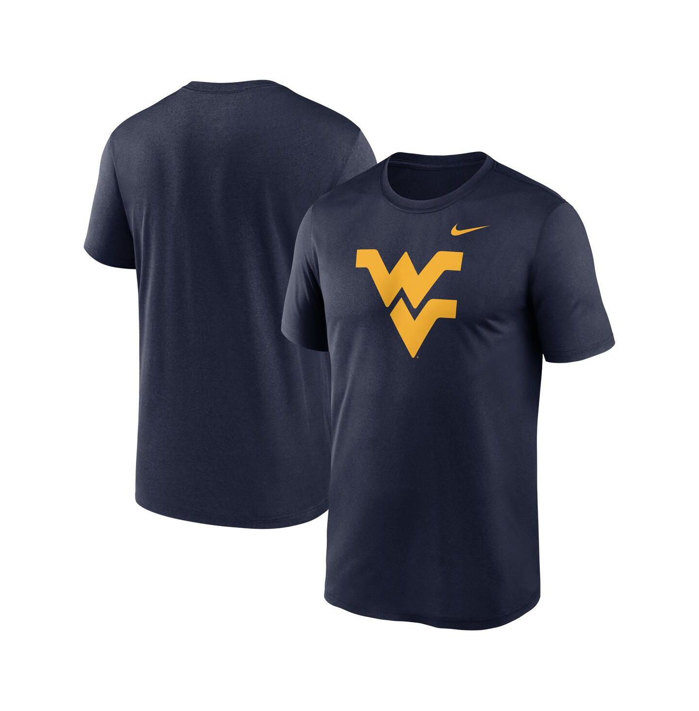 Мужская футболка Nike Navy West Virginia Mountaineers Primetime Legend Logo — фото 1