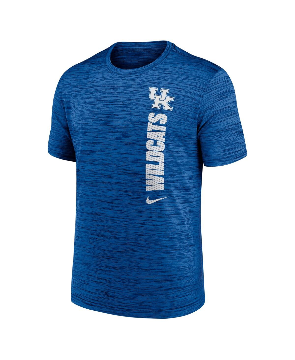 Nike Men's Royal Kentucky Wildcats 2024 Sideline Velocity Performance T-shirt In Royal