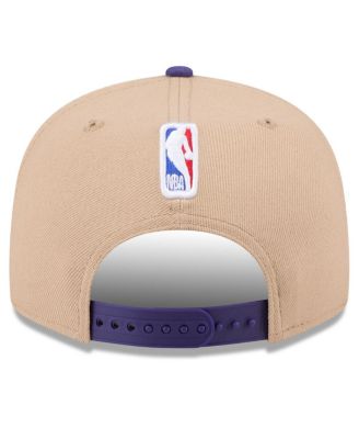 Men's Tan/Purple Phoenix Suns 2024 NBA Draft 9FIFTY Snapback Hat