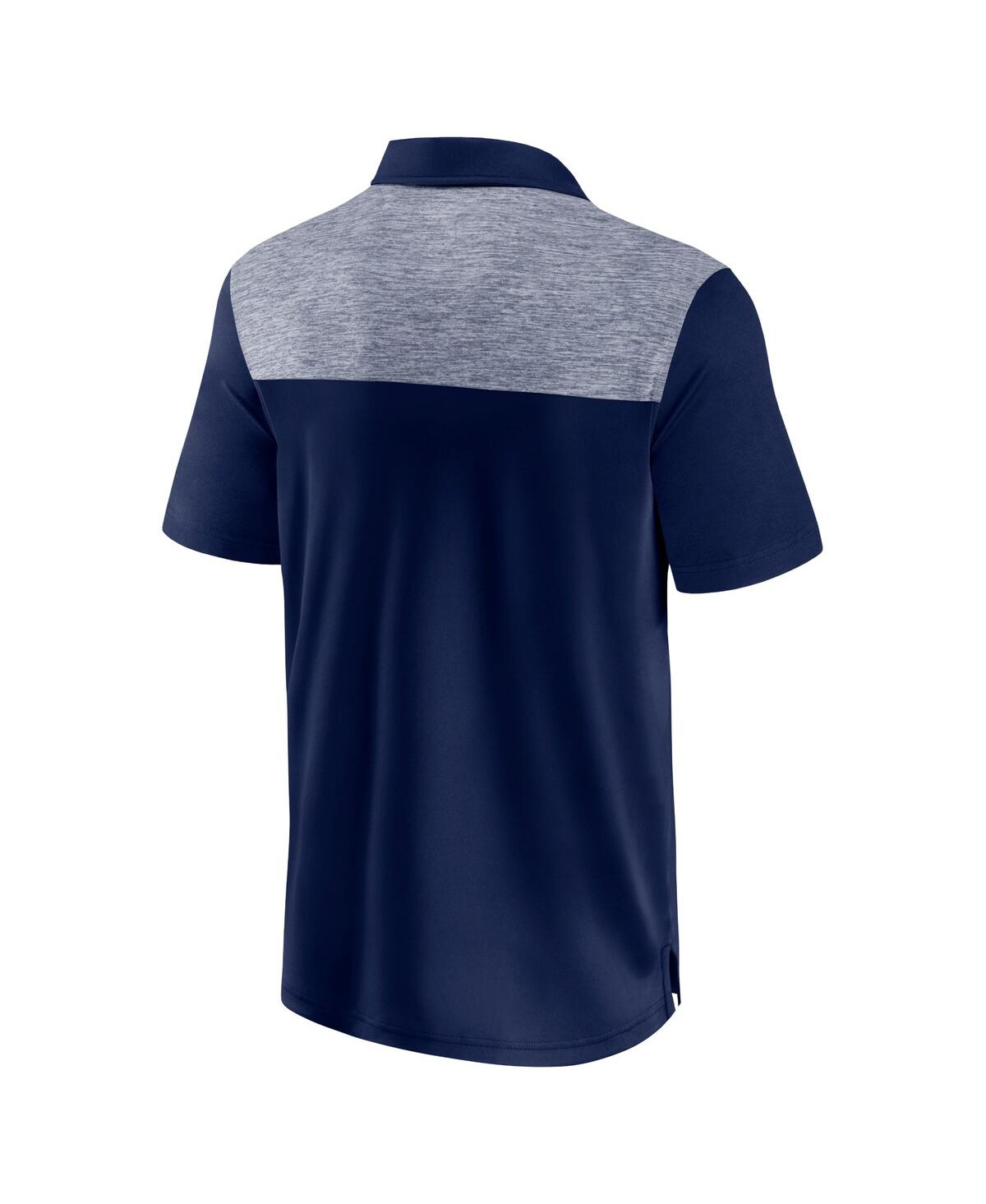 Fanatics Men's Navy Tennessee Titans Long Shot Polo Shirt In Navy