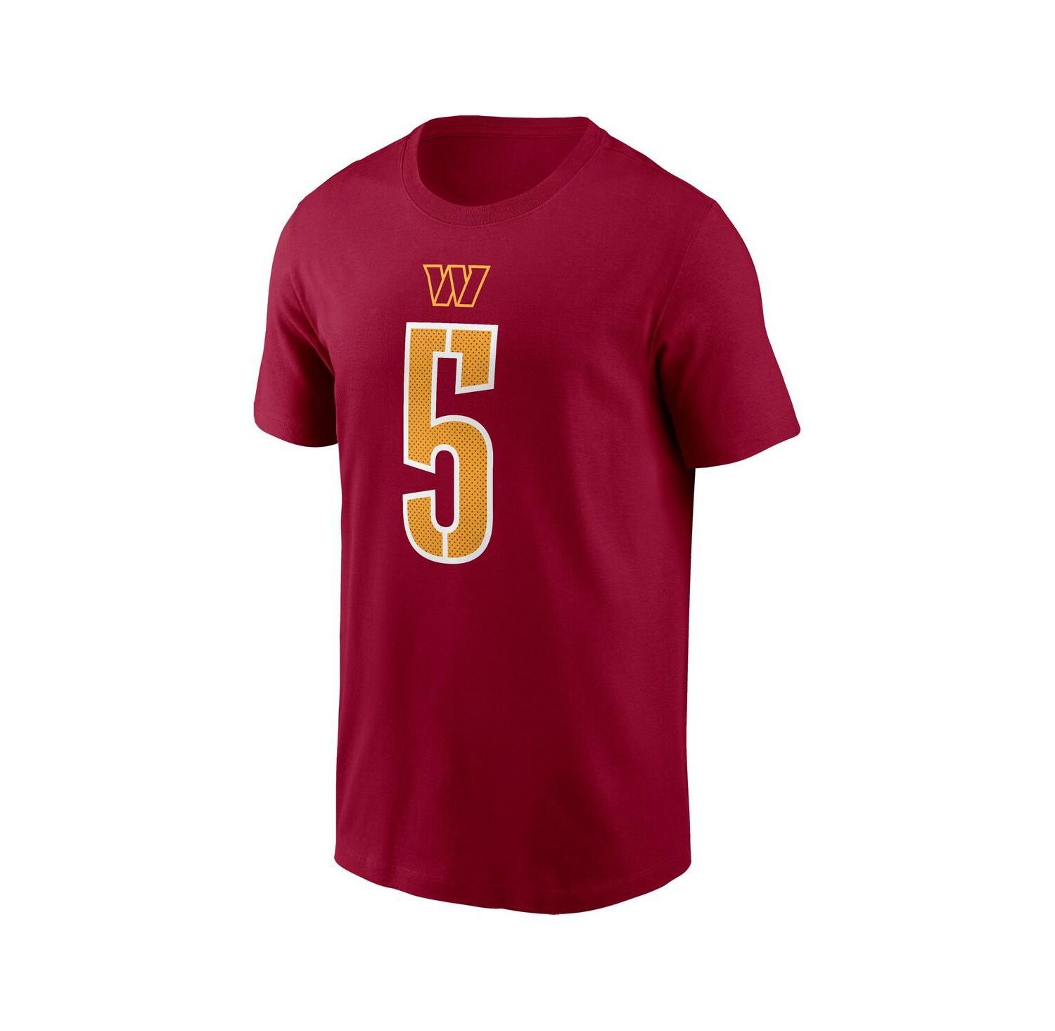 Big Boys and Girls Jayden Daniels Burgundy Washington Commanders 2024 NFL Draft First Round Pick Fuse Name & Number T-Shirt