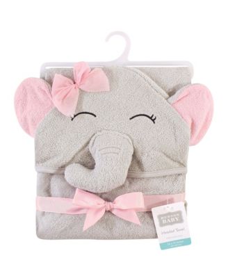 Cotton Animal Face Hooded Towel Bundle Set