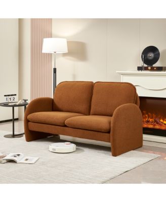 Lamb Fabric Sofa Modern Comfort & Style for You