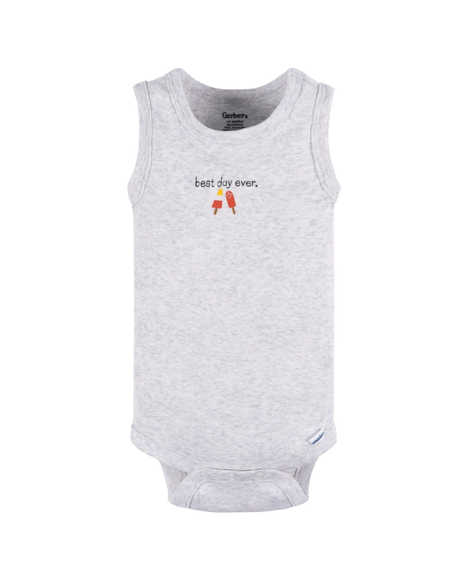 Baby Boys Sleeveless Onesies Bodysuits, 4 Pack