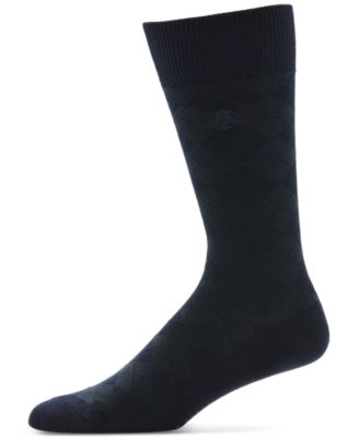 Perry Ellis Men's Socks, Diamond Single Pack