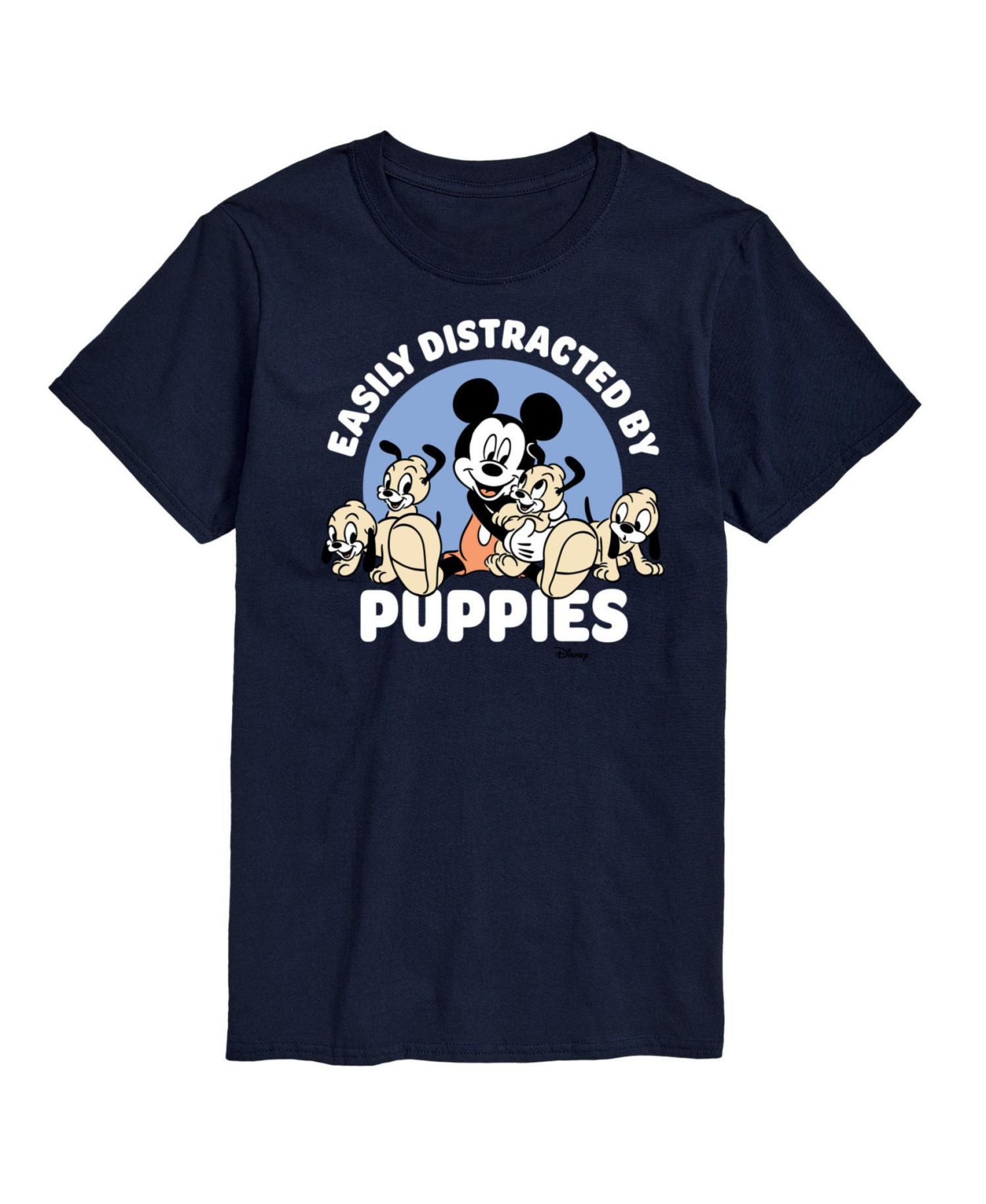 Hybrid Apparel Disney Puppies Mens Short Sleeve Tee