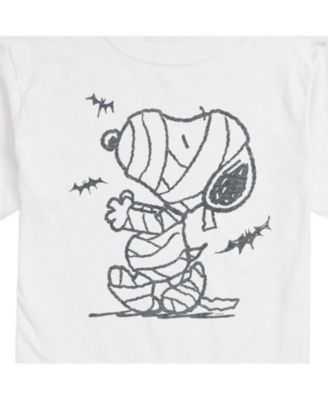 Hybrid Apparel Peanuts Mummy Mens Short Sleeve Tee