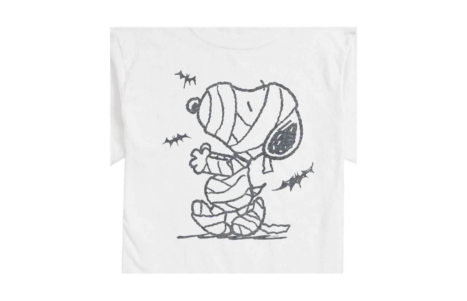 Hybrid Apparel Peanuts Mummy Mens Short Sleeve Tee