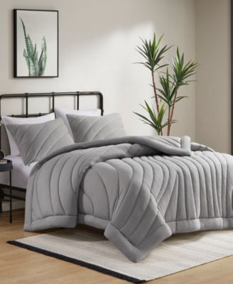 Juniper Puffy 3-Pc. Comforter Set, Full/Queen