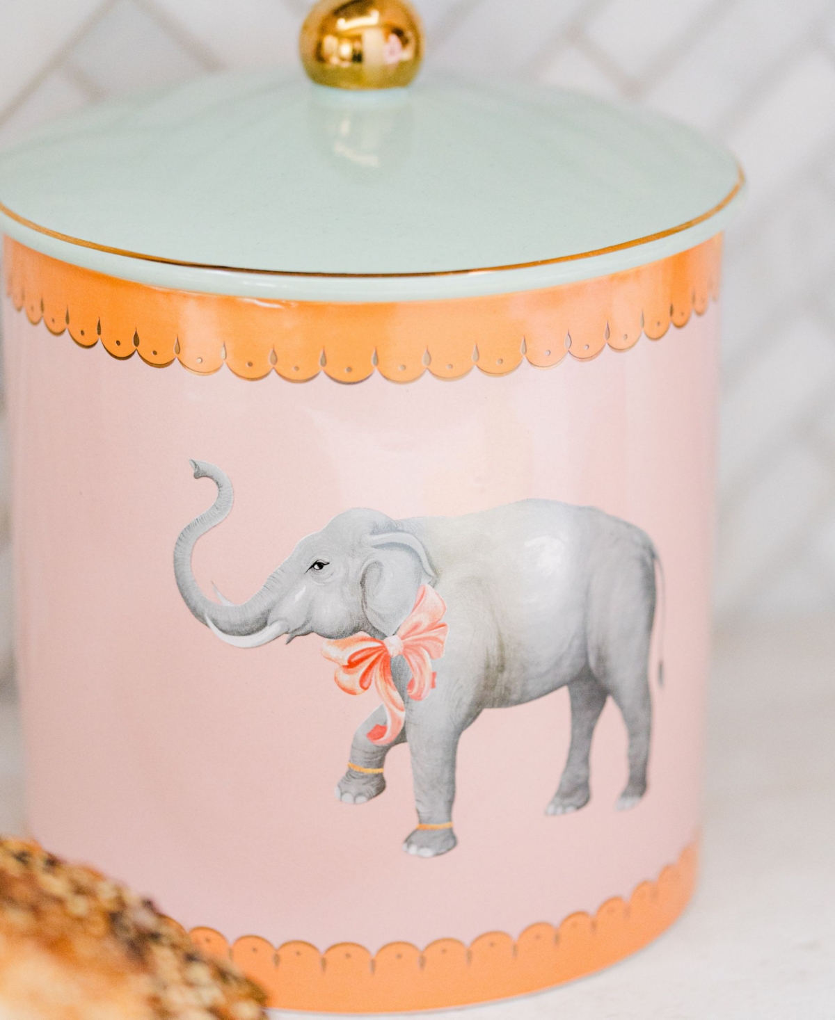 Yvonne Ellen Elephant Cookie Jar