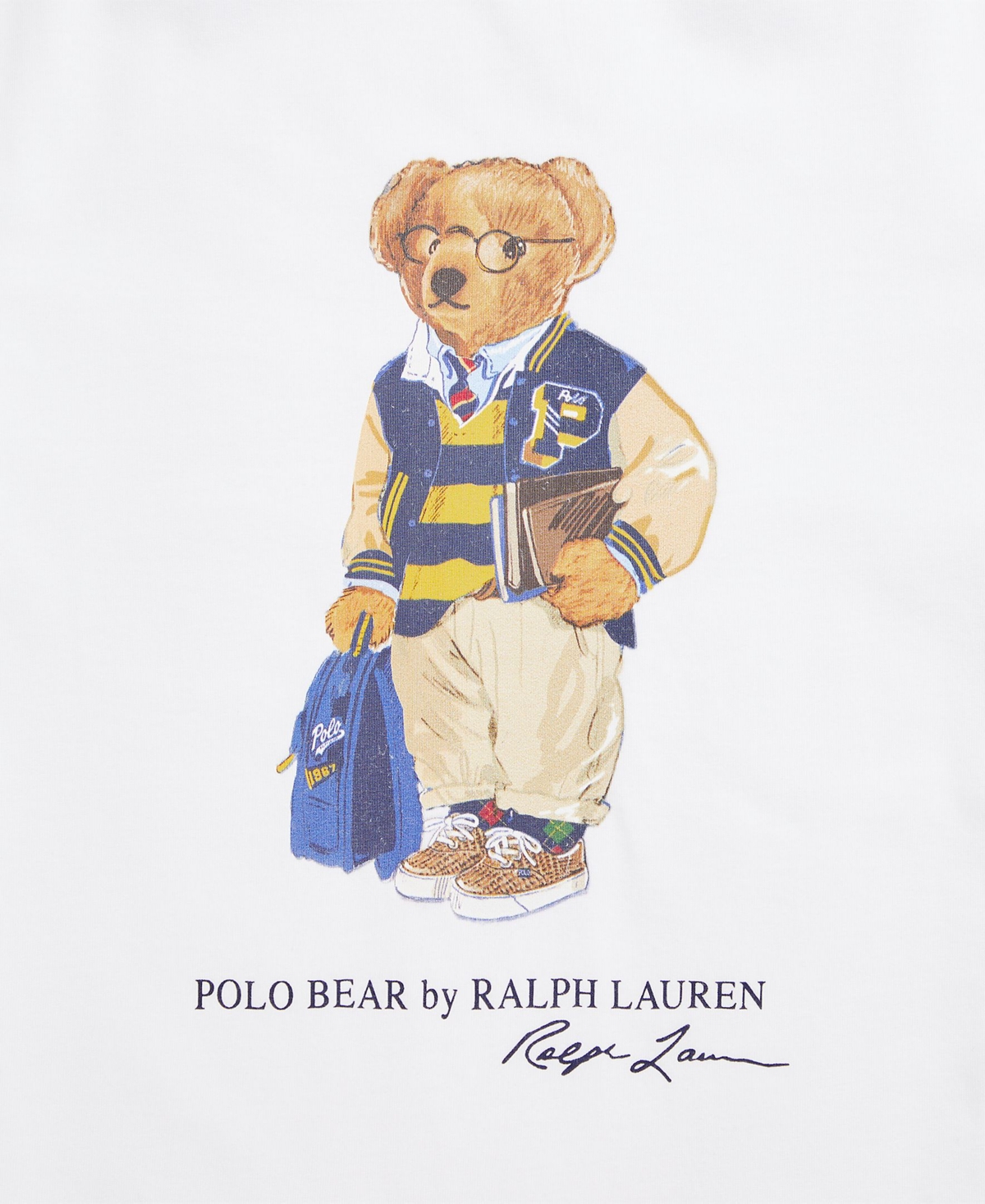 Polo Ralph Lauren Big Boys Polo Bear Cotton Jersey Tee