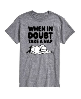 AIRWAVES - Peanuts Nap Mens Short Sleeve Tee
