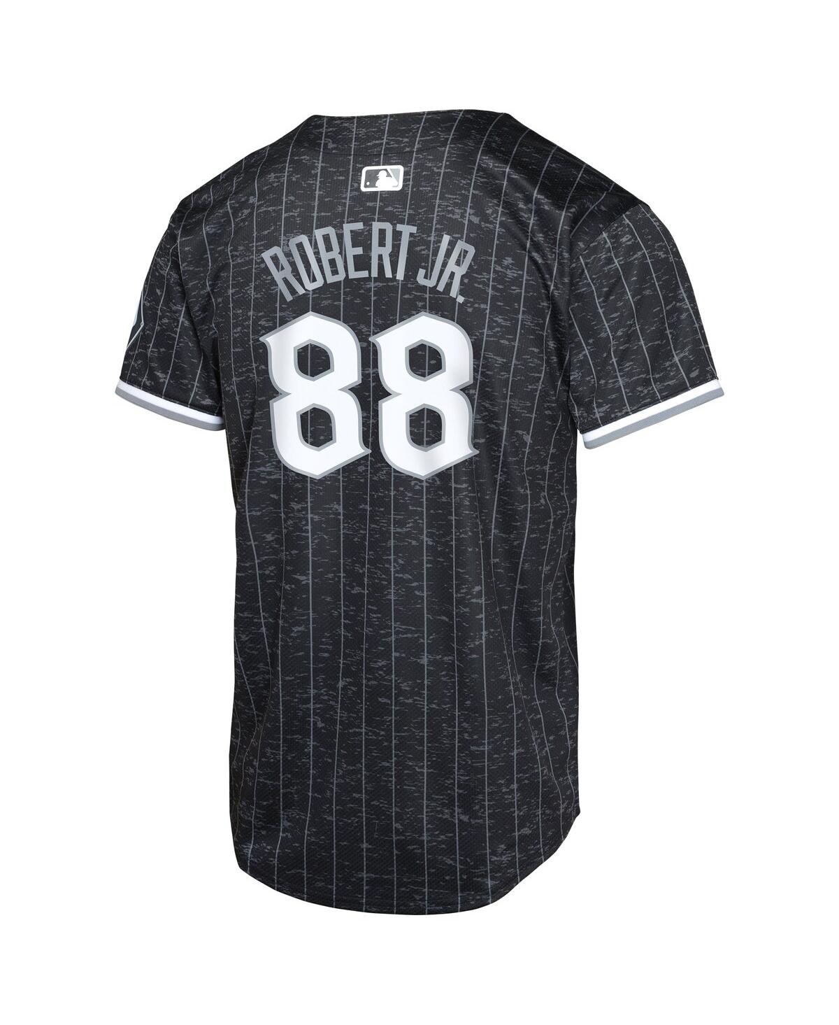 Nike Big Boys and Girls PowderToronto Blue Jays Authentic Collection Practice Performance T-Shirt - Black