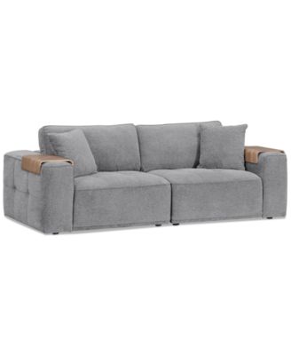 CLOSEOUT! Nycolle 2-Pc. Modular Fabric Sofa, Created for Macy's