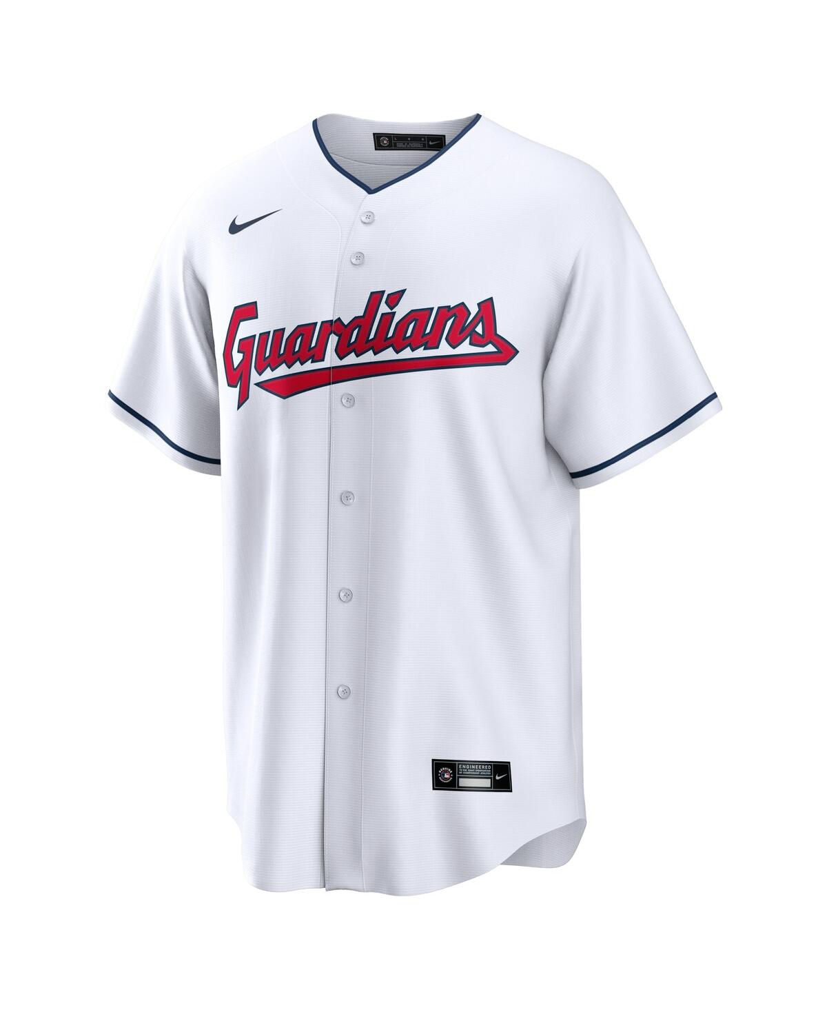Nike Men's Josh NaylorCleveland Guardians Home Replica Jersey - White