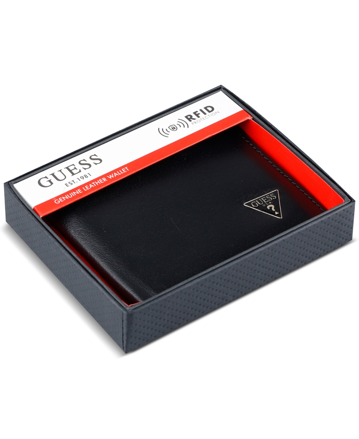 Guess Men's Chavez Pocketmate Logo Wallet In Black