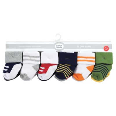 Mega Set of 24 Terry Cloth Socks