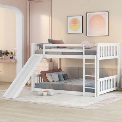 Streamdale Full Over Full Bunk Bed With Slide