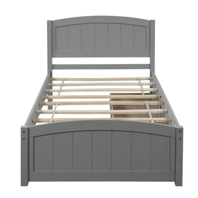 Streamdale Twin Size Platform Bed With Two Drawers