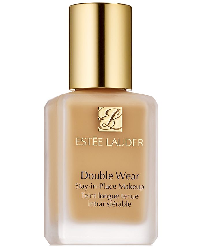 Estee Lauder New Brown Gold Makeup Bags Set Cases 2 Pc Chain Print Current