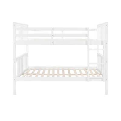 Streamdale Full Over Full Bunk Bed With Ladder For Bedroom, Guest Room Furniture