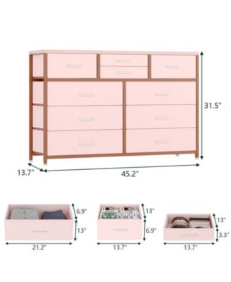 10 Iron+MDF drawer TV cabinet