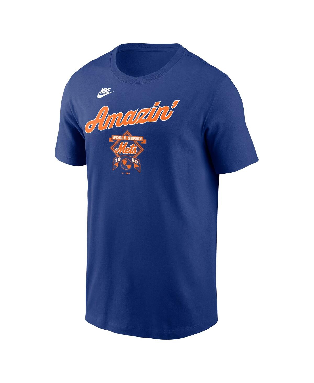 Nike Men's Royal New York Mets Local Hometown T-shirt In Royal
