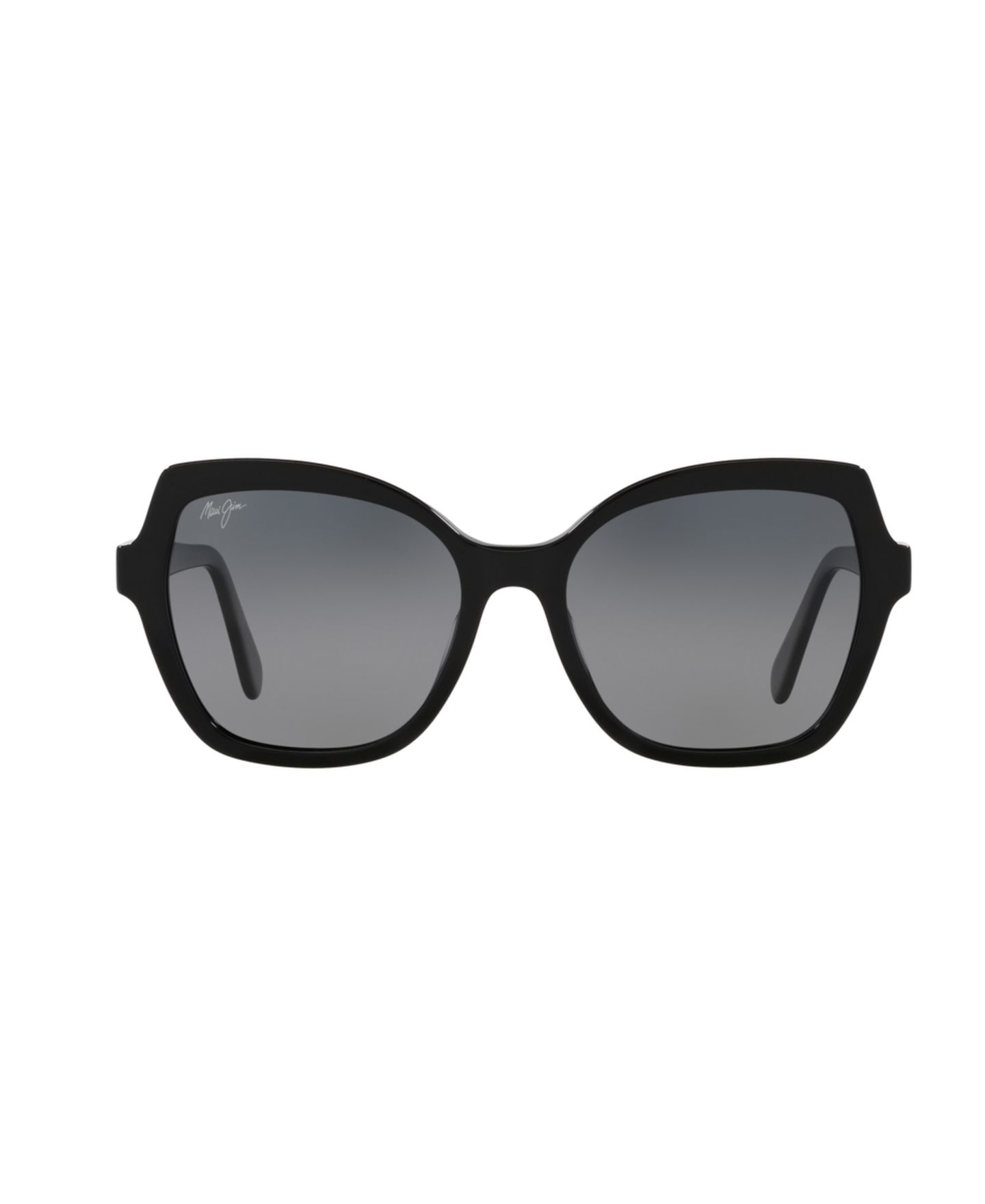 Женские солнцезащитные очки Maui Jim Polarized Sunglasses, Mamane Mj000739, цвет: Чёрный блестящий — фото 3