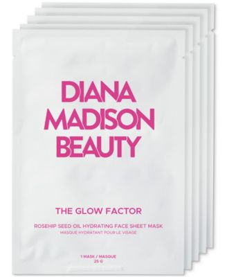 The Glow Factor Rosehip Seed Oil Hydrating Face Sheet Mask