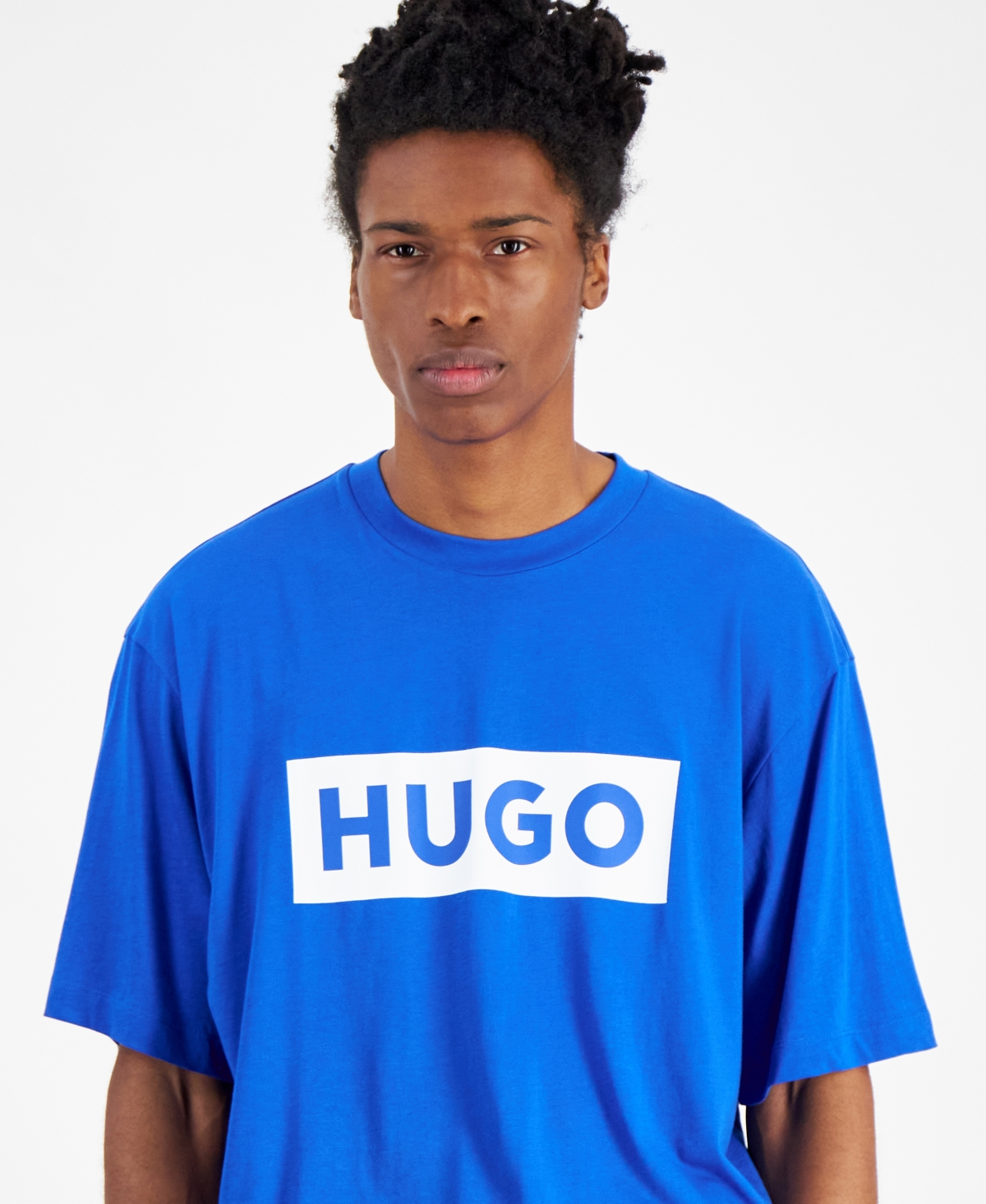 Hugo by Hugo Boss Men's Short Sleeve Crewneck Logo Graphic T-Shirt