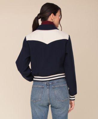 Avec Les Filles Women's Western Bomber Jacket