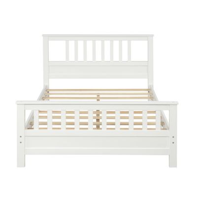 Streamdale Wood Platform Bed With Headboard And Footboard