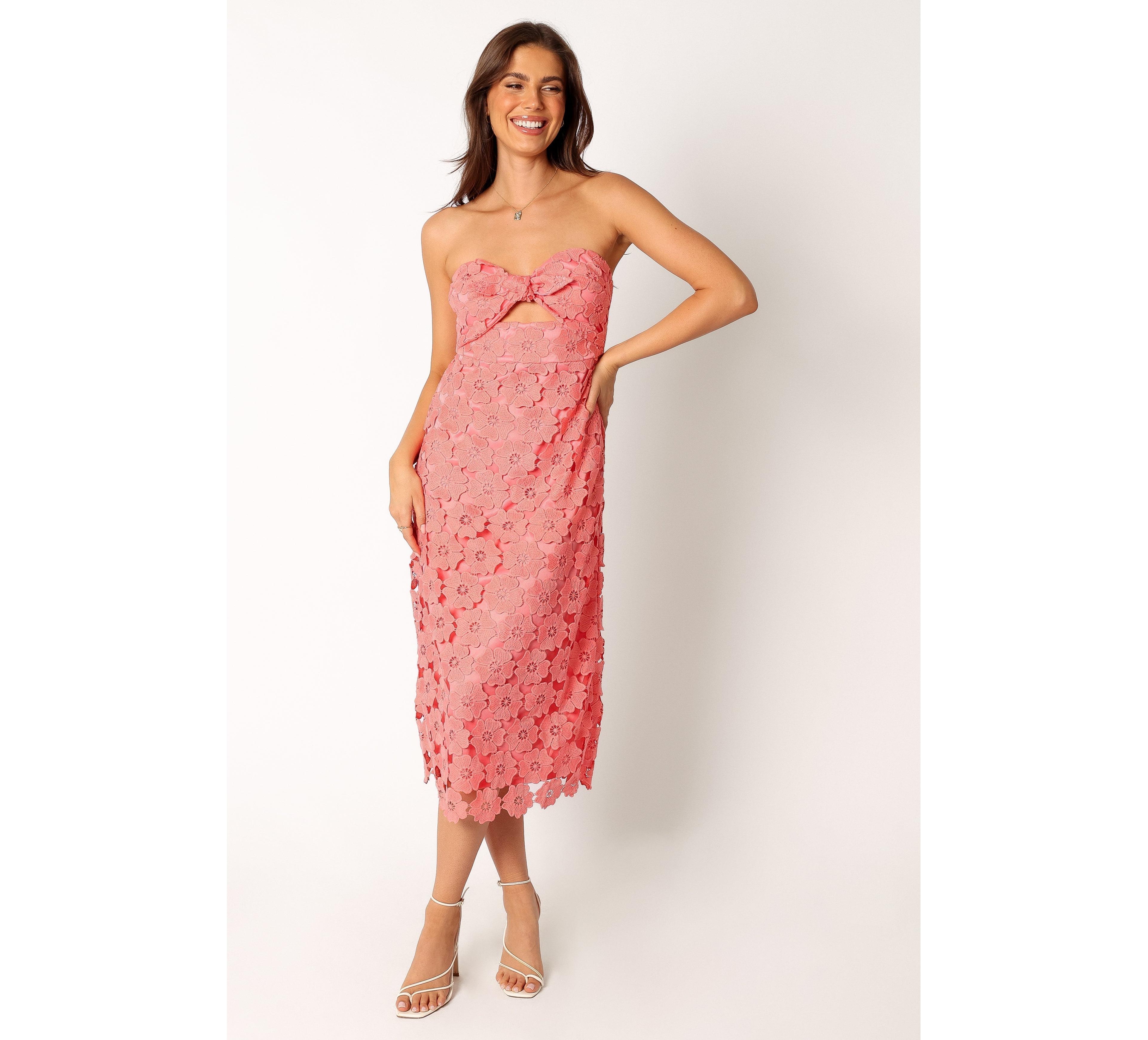 Petal and Pup Women's Tyler Strapless Midi Dress
