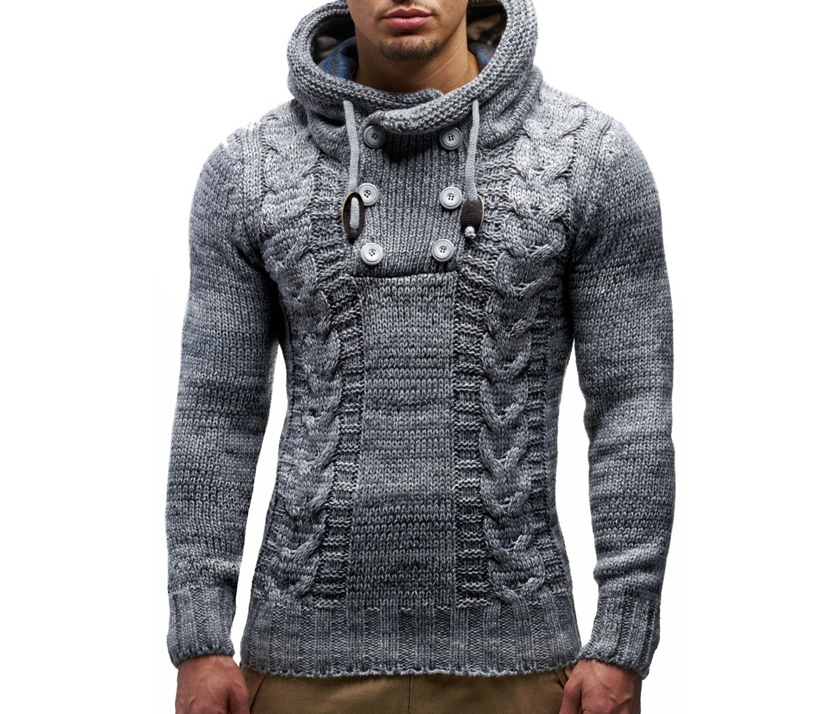 Leif Nelson Men's Knitted Pullover