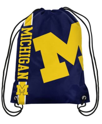 Forever Collectibles - Michigan Wolverines Big Logo Drawstring Bag