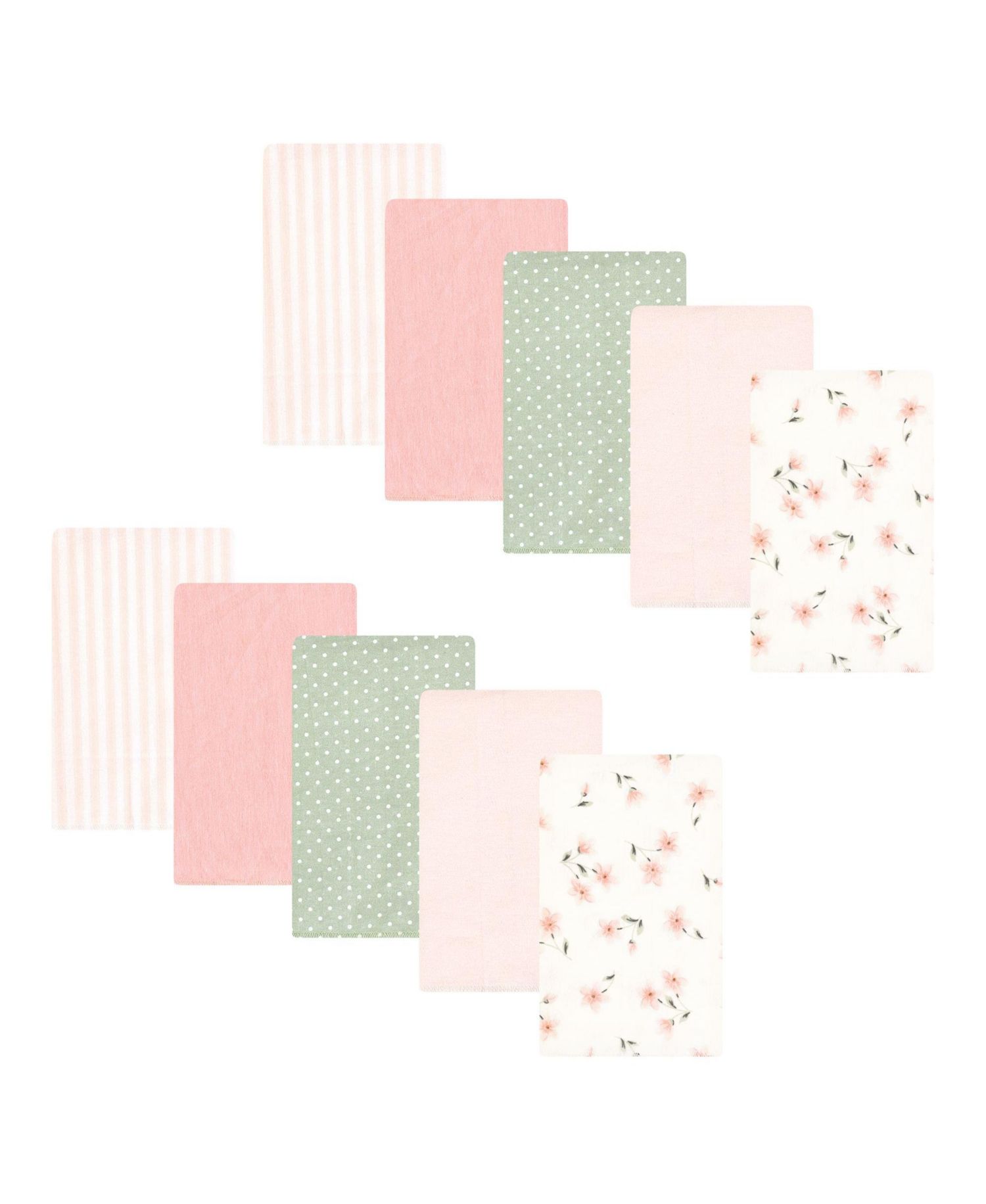 Розовый Dainty Цветочный принт 10 Pack