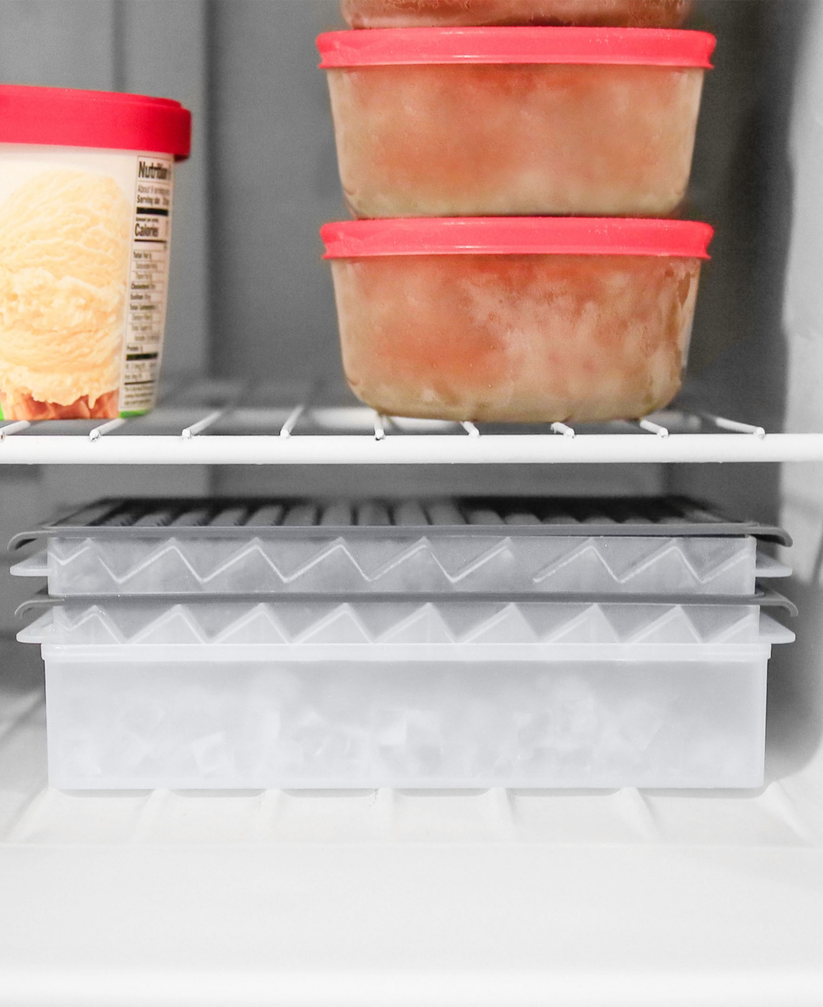 Tovolo Twist and Realease Mini Ice Mold Set with Tray and scoop