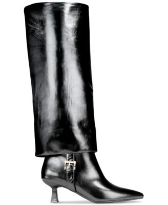 Women's Monica Wide-Calf Pointed-Toe Dress Boots Extended Sizes 9-14