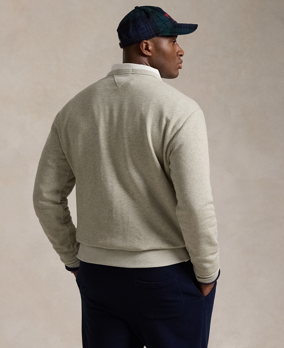 Polo Ralph Lauren Men's Big & Tall Slub Fleece Graphic Sweatshirt
