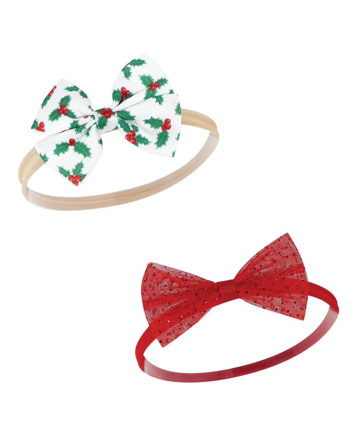 Hudson Baby Girls Cotton and Synthetic Headbands