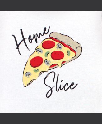 Treasure Baby Cotton Bodysuit, Pant and Shoe 3pc Set, Home Slice