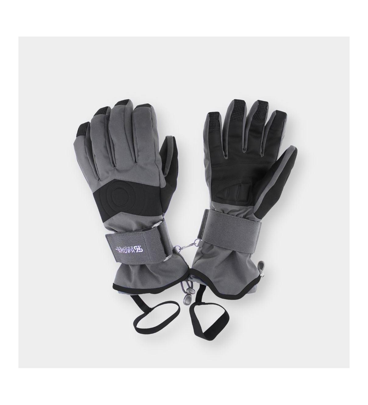 Kanut Sports Men's Unisex Quray Waterproof Ski Glove -teal