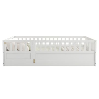 Streamdale Montessori Floor Bed with Safety Barrier