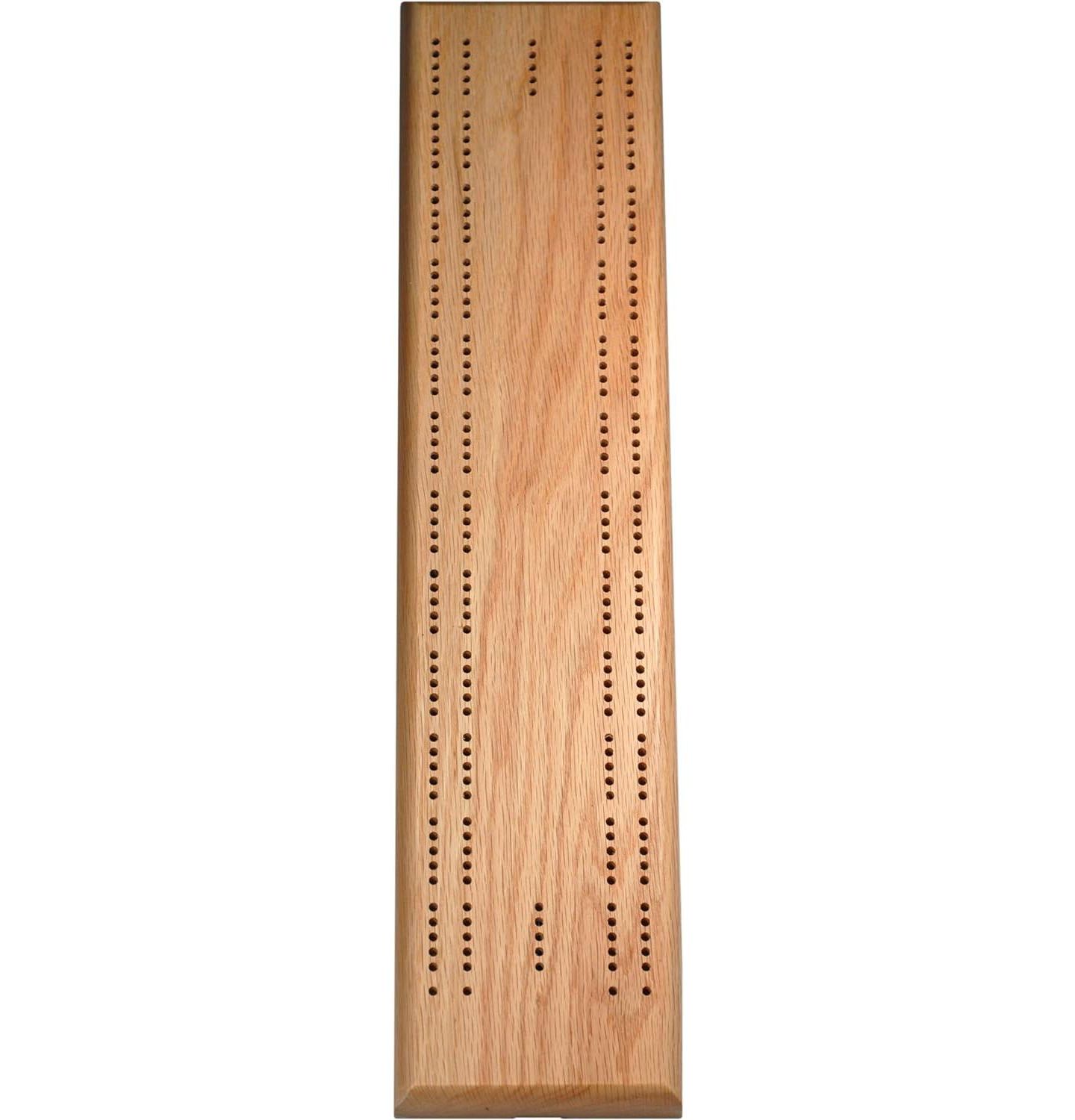 Детская игрушка WE Games Solid Wood 2 Track Bobby Fischer Cribbage Board, Ages 12+, цвет: Дубовый — фото 1