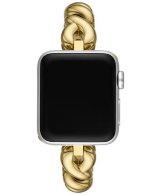 Kate Spade New York Gold Tone Stainless Steel Band for Apple Watch Watch 38mm 41mm Macy s