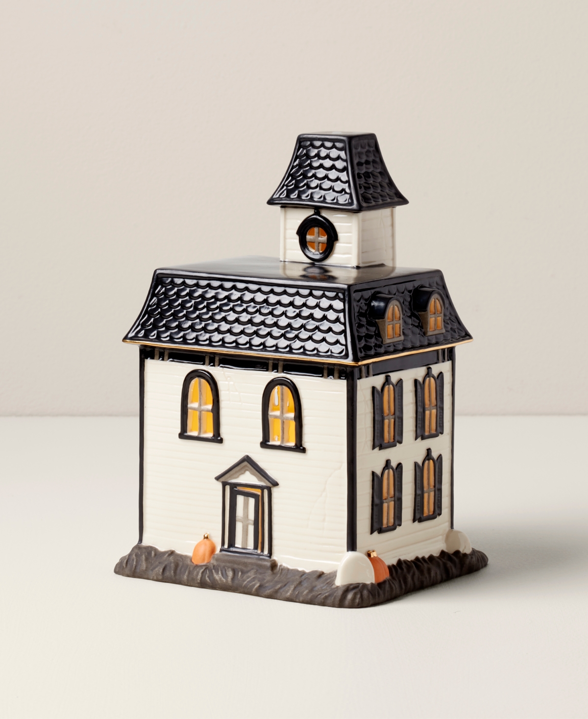Lenox Classic Halloween Light-up House Figurine In Multi