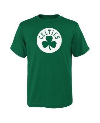 Outerstuff Big Boys and Girls Kelly Green Boston Celtics Primary Logo T ...