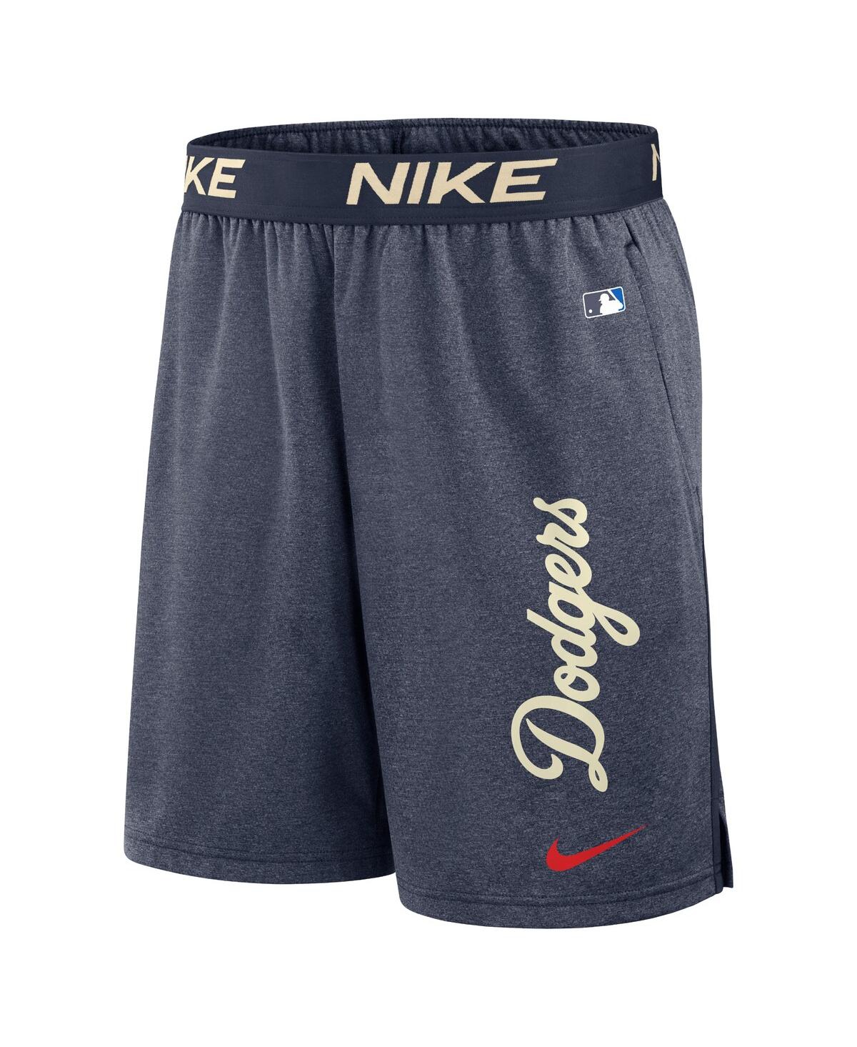 Nike Men'sLos Angeles Dodgers 2024 City Connect Authentic Collection Practice Performance Shorts - Navy