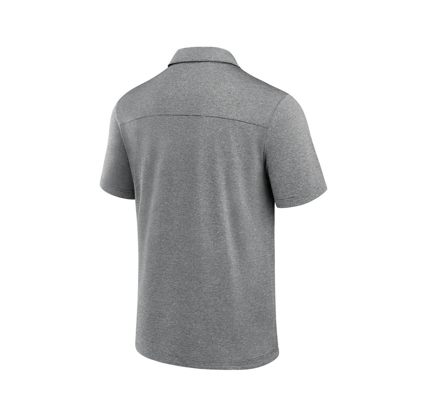 Men's Grey Carolina Panthers Front Office Tech Polo Shirt