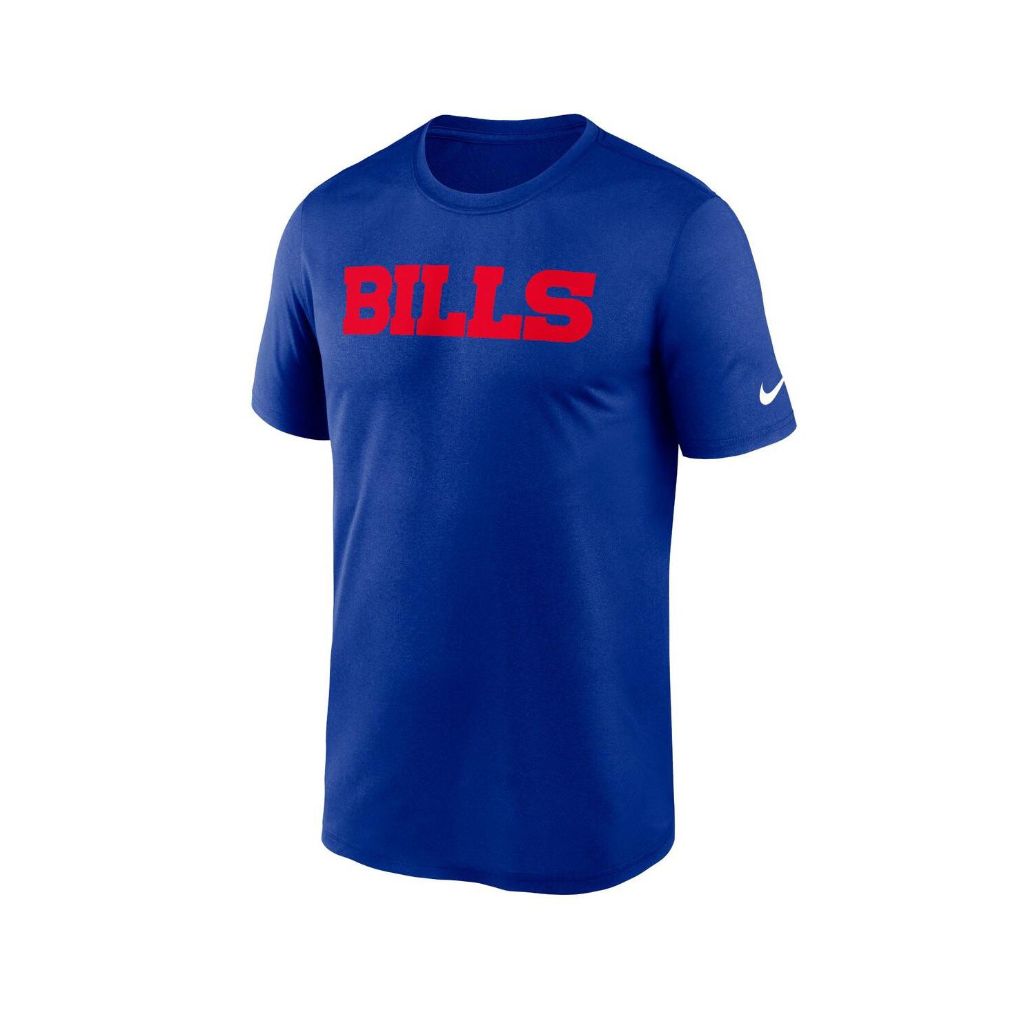 Men's Royal Buffalo Bills Primetime Legend Wordmark Performance T-Shirt
